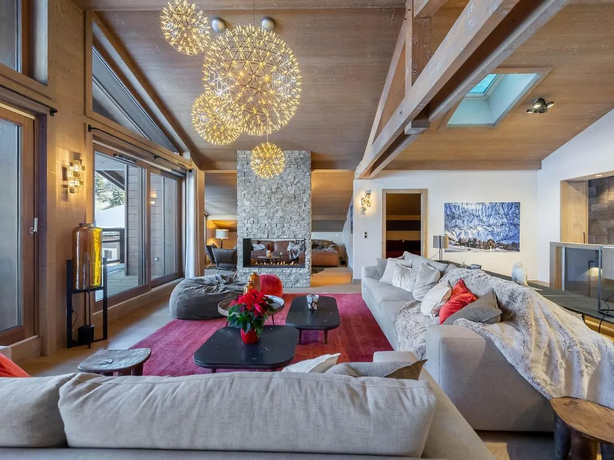Penthouse A Megeve Avec Jacuzzi, Sauna, Piscine & Salle De Sport - Fr-1-569-27 France